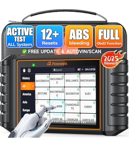 Amazon.com: FOXWELL NT716 Bidirectional Scan Tool, 9 Resets